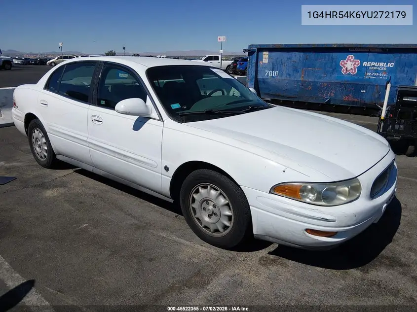 2000 Buick Lesabre Limited VIN: 1G4HR54K6YU272179 Lot: 45522355