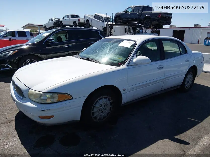 2000 Buick Lesabre Limited VIN: 1G4HR54K6YU272179 Lot: 45522355