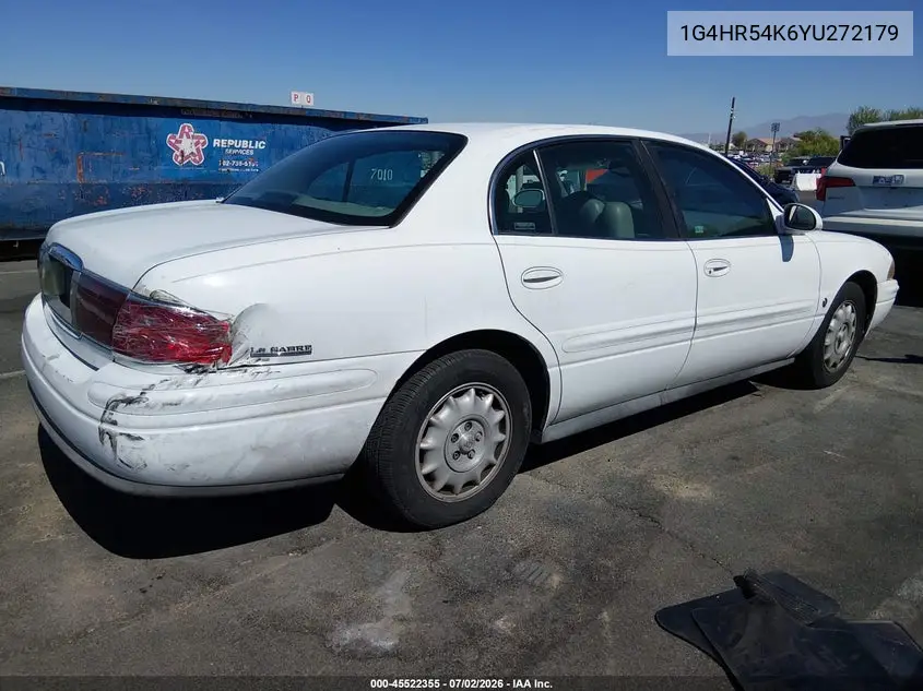 2000 Buick Lesabre Limited VIN: 1G4HR54K6YU272179 Lot: 45522355