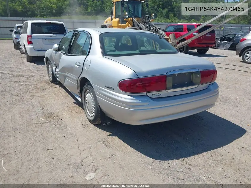 2000 Buick Lesabre Custom VIN: 1G4HP54K4Y4273465 Lot: 45566267