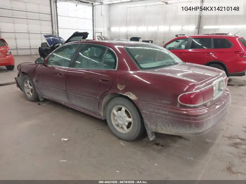 2001 Buick Lesabre Custom VIN: 1G4HP54KX14210148 Lot: 45421520