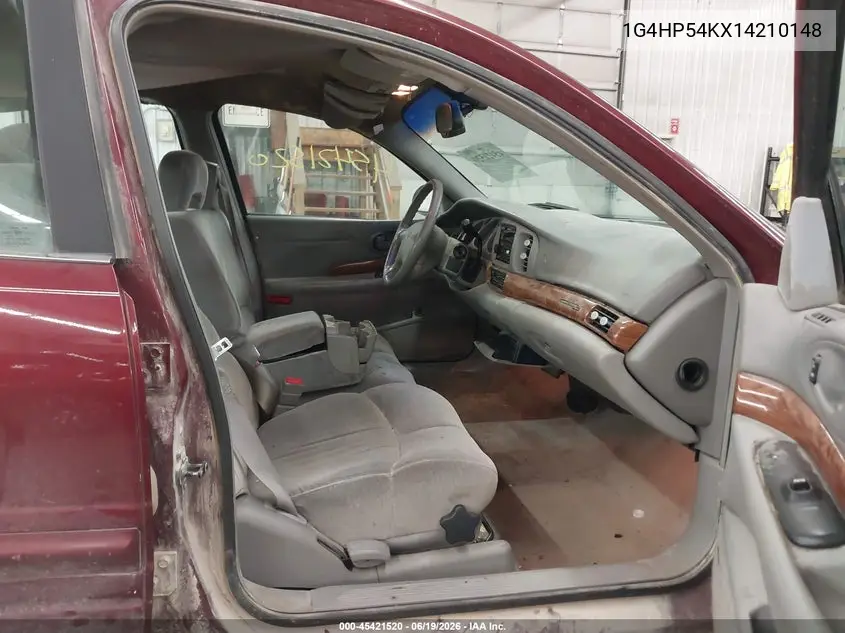 2001 Buick Lesabre Custom VIN: 1G4HP54KX14210148 Lot: 45421520