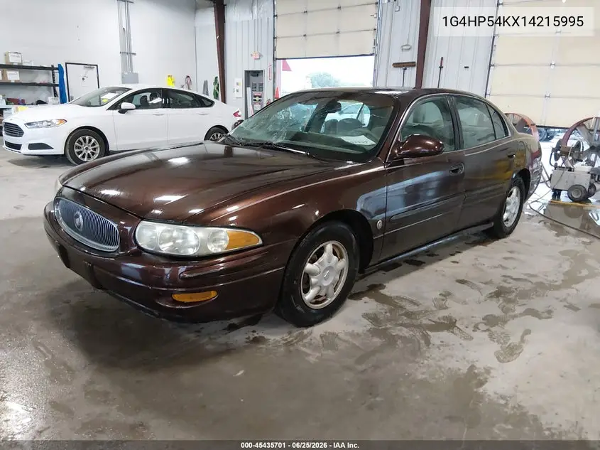 2001 Buick Lesabre Custom VIN: 1G4HP54KX14215995 Lot: 45435701