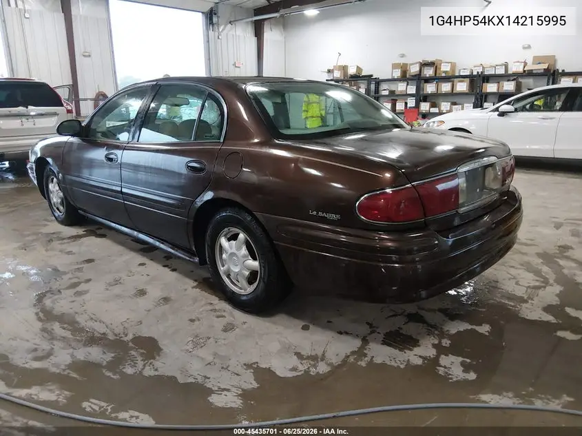2001 Buick Lesabre Custom VIN: 1G4HP54KX14215995 Lot: 45435701