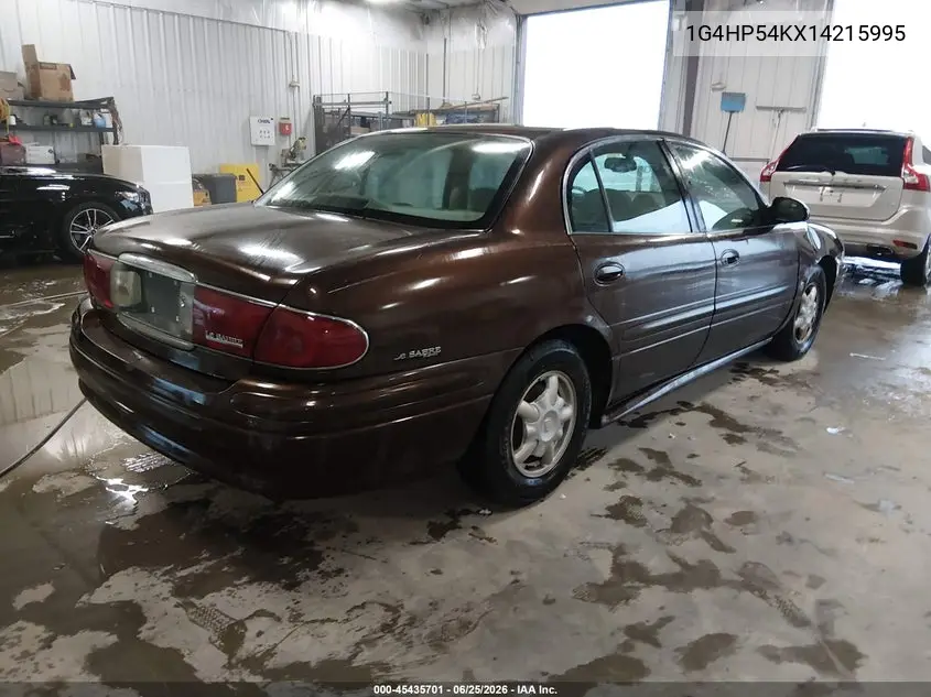 2001 Buick Lesabre Custom VIN: 1G4HP54KX14215995 Lot: 45435701