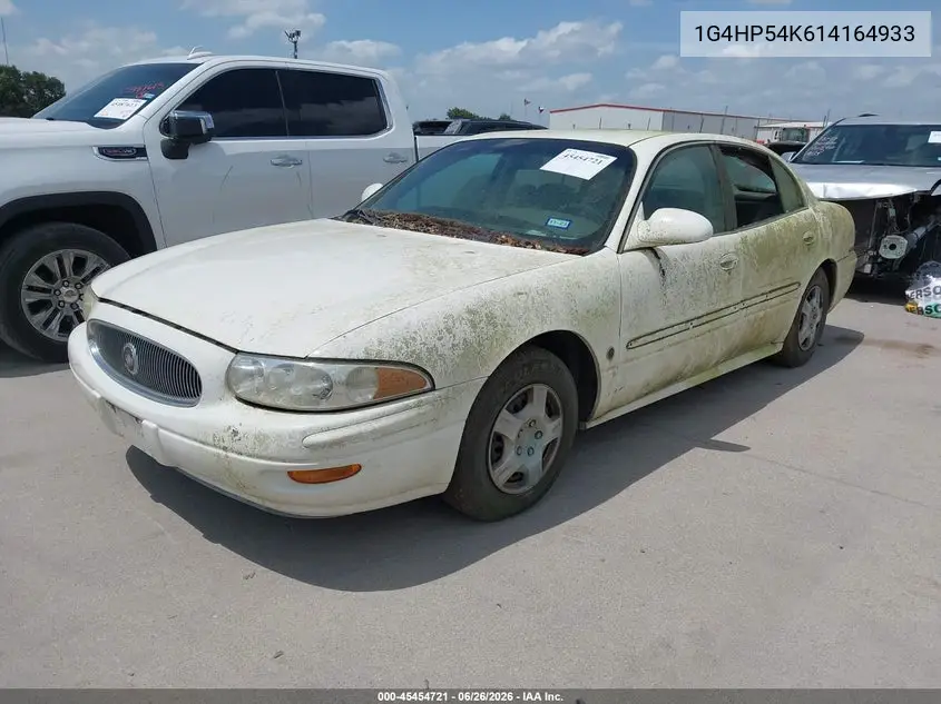 2001 Buick Lesabre Custom VIN: 1G4HP54K614164933 Lot: 45454721