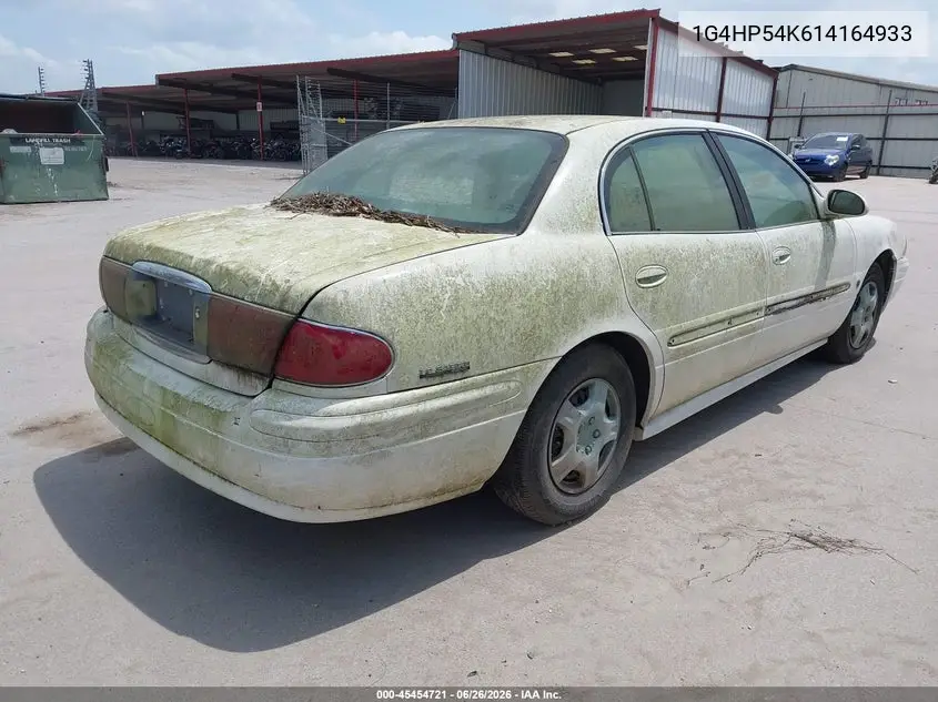 2001 Buick Lesabre Custom VIN: 1G4HP54K614164933 Lot: 45454721