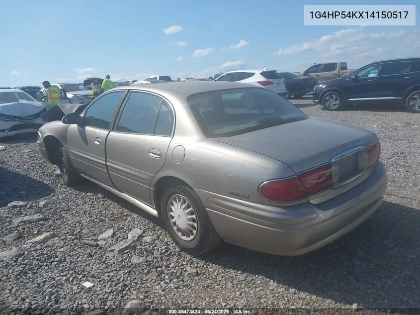 2001 Buick Lesabre Custom VIN: 1G4HP54KX14150517 Lot: 45473424
