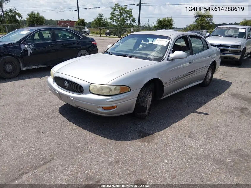 2001 Buick Lesabre Custom VIN: 1G4HP54K614288619 Lot: 45475398