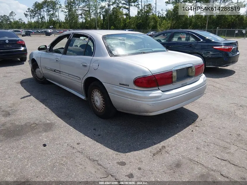 2001 Buick Lesabre Custom VIN: 1G4HP54K614288619 Lot: 45475398
