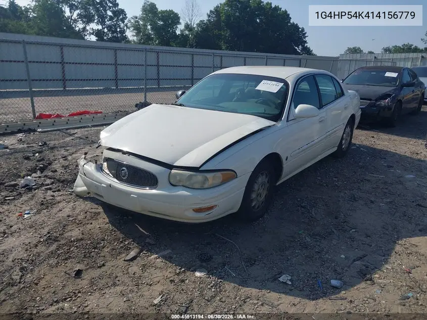 2001 Buick Lesabre Custom VIN: 1G4HP54K414156779 Lot: 45513194