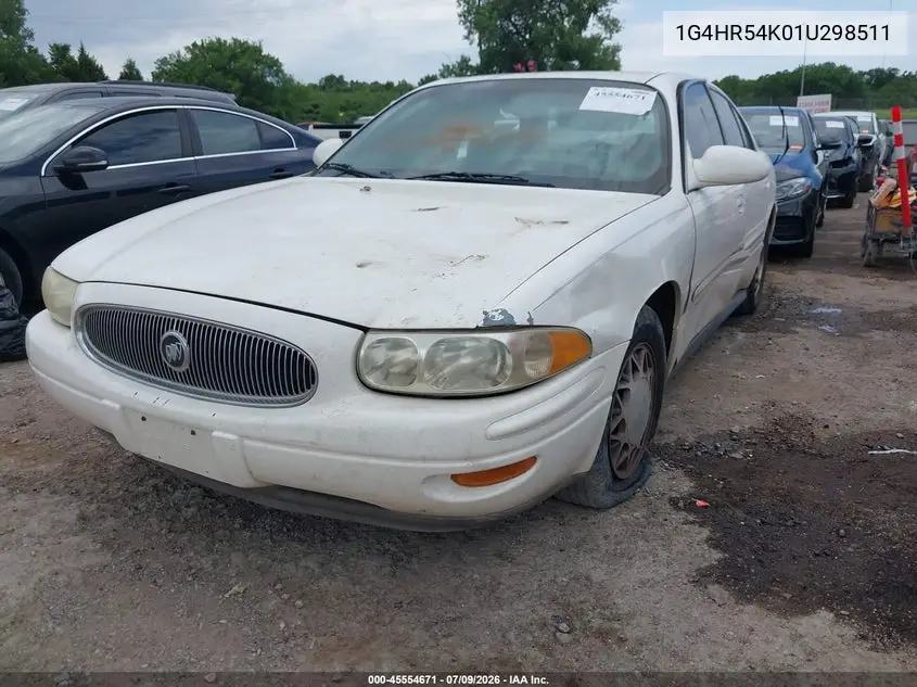 2001 Buick Lesabre Limited VIN: 1G4HR54K01U298511 Lot: 45554671