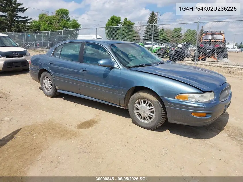 2002 Buick Lesabre Custom VIN: 1G4HP54K02U236226 Lot: 30090845