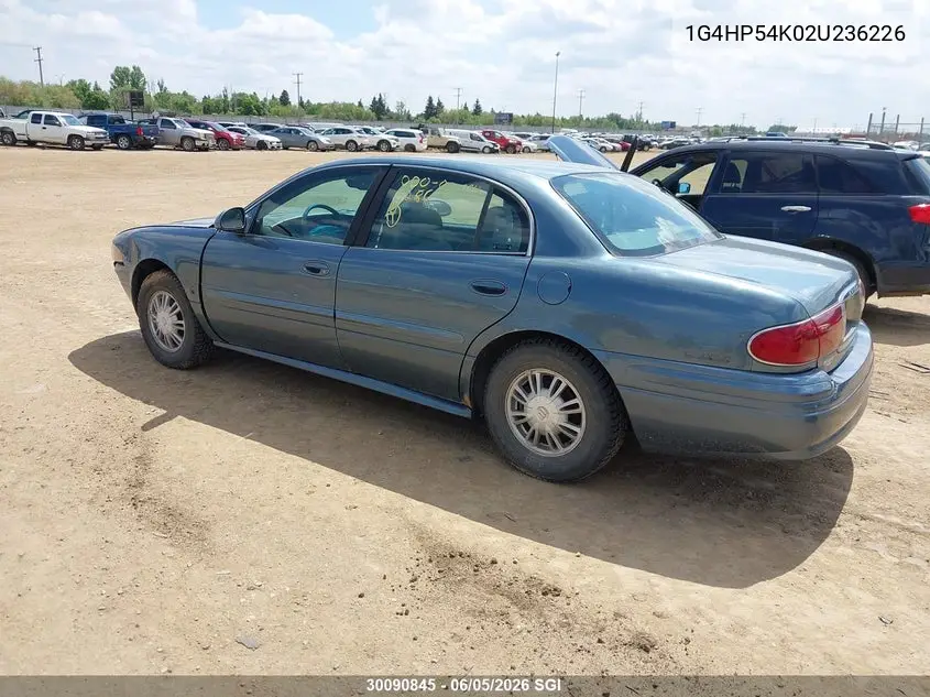 2002 Buick Lesabre Custom VIN: 1G4HP54K02U236226 Lot: 30090845