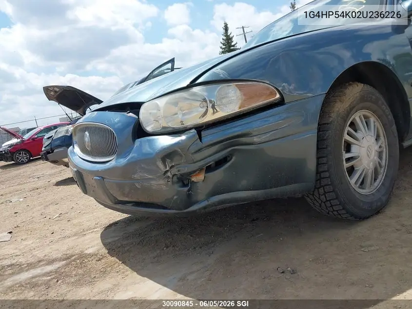 2002 Buick Lesabre Custom VIN: 1G4HP54K02U236226 Lot: 30090845