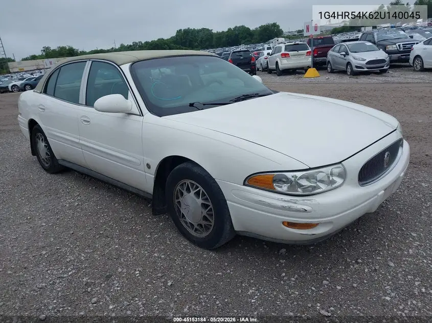 2002 Buick Lesabre Limited VIN: 1G4HR54K62U140045 Lot: 45153184