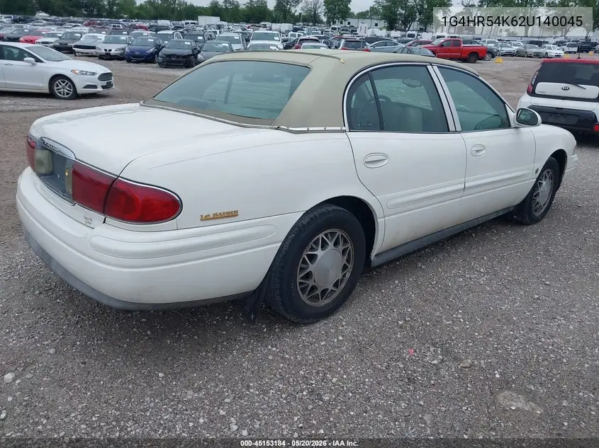 2002 Buick Lesabre Limited VIN: 1G4HR54K62U140045 Lot: 45153184