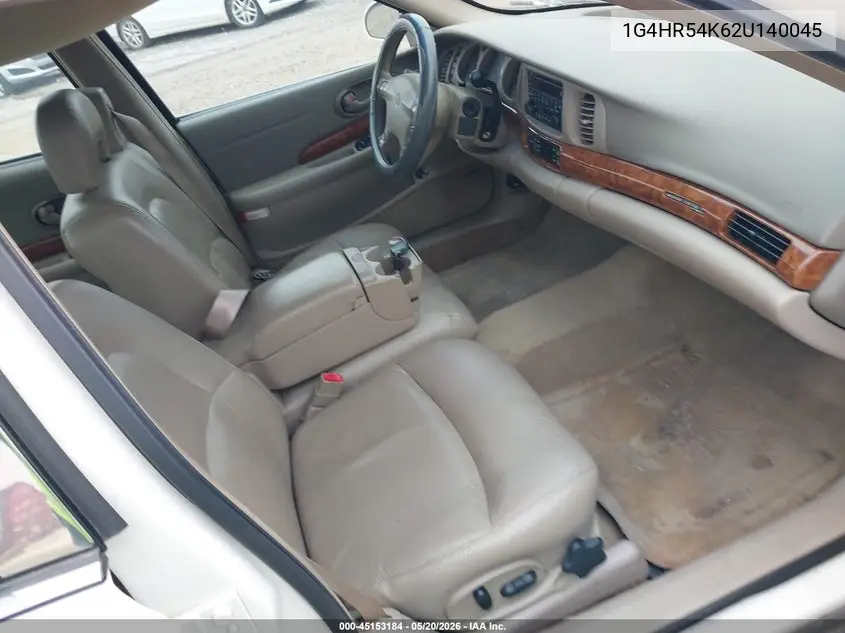 2002 Buick Lesabre Limited VIN: 1G4HR54K62U140045 Lot: 45153184