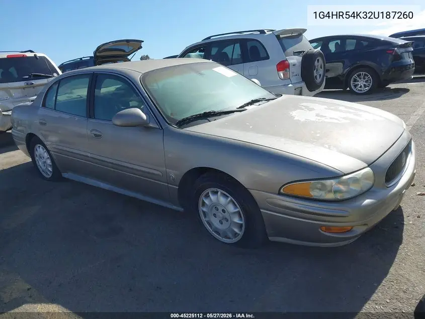 2002 Buick Lesabre Limited VIN: 1G4HR54K32U187260 Lot: 45225112