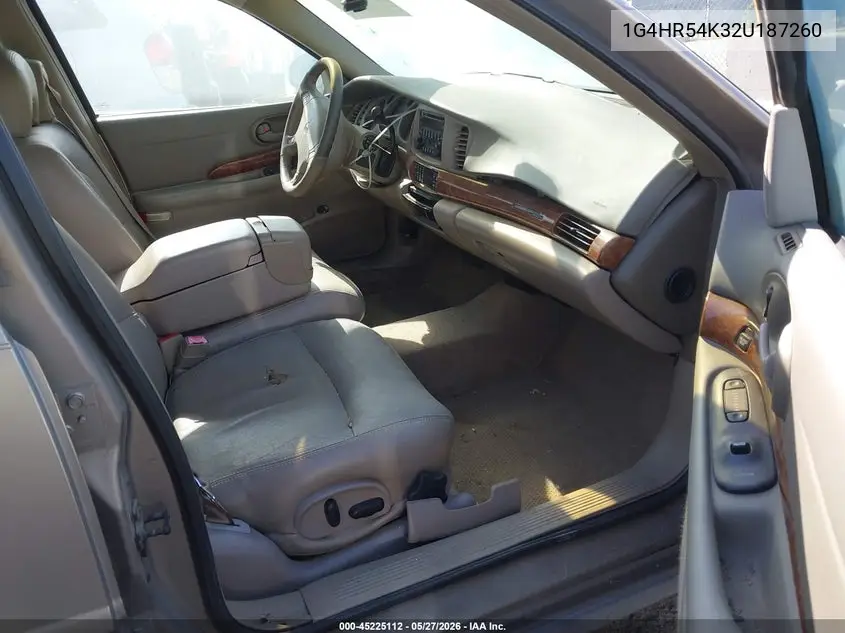 2002 Buick Lesabre Limited VIN: 1G4HR54K32U187260 Lot: 45225112