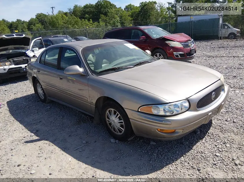 2002 Buick Lesabre Limited VIN: 1G4HR54K02U284514 Lot: 45309457