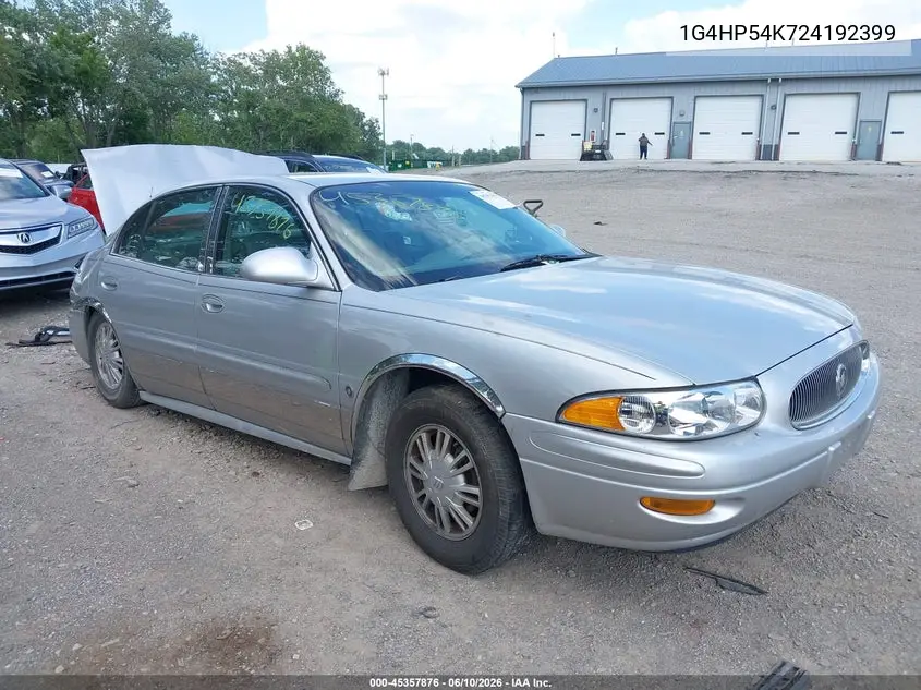 2002 Buick Lesabre Custom VIN: 1G4HP54K724192399 Lot: 45357876