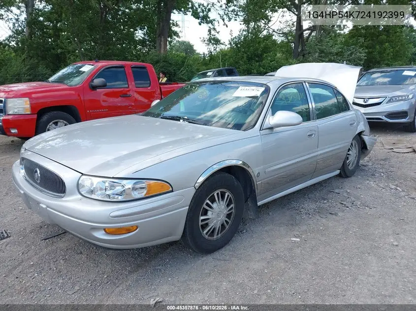 2002 Buick Lesabre Custom VIN: 1G4HP54K724192399 Lot: 45357876