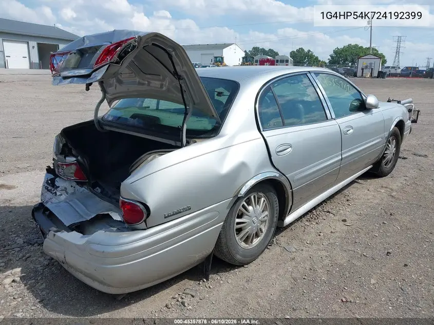 2002 Buick Lesabre Custom VIN: 1G4HP54K724192399 Lot: 45357876