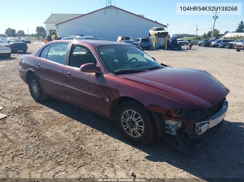 2002 Buick Lesabre Limited VIN: 1G4HR54K52U138268 Lot: 45457879