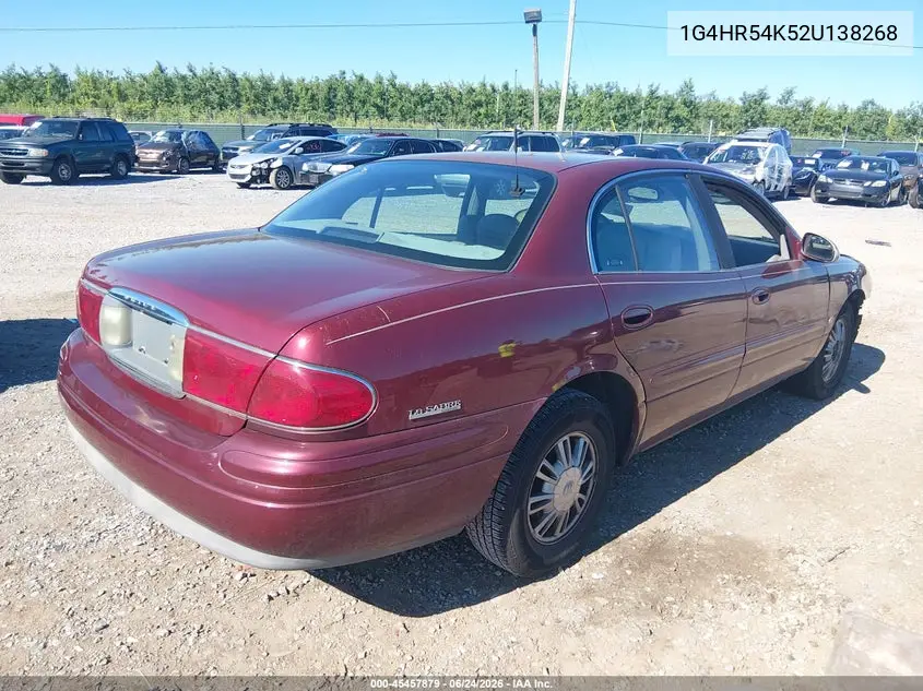 2002 Buick Lesabre Limited VIN: 1G4HR54K52U138268 Lot: 45457879