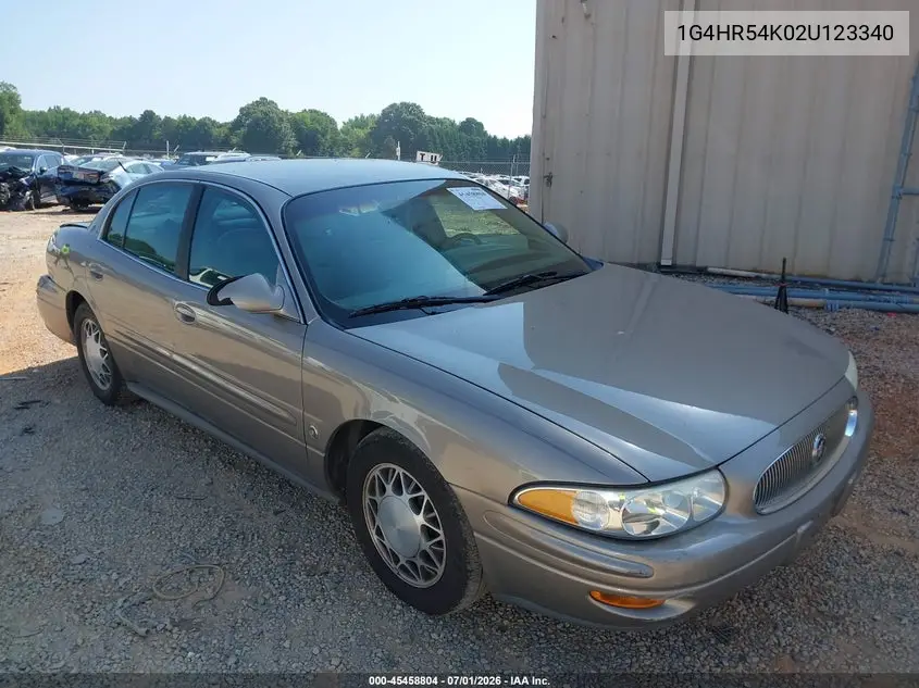 2002 Buick Lesabre Limited VIN: 1G4HR54K02U123340 Lot: 45458804