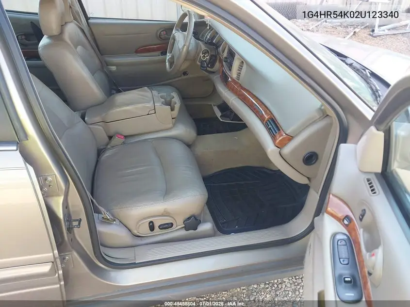 2002 Buick Lesabre Limited VIN: 1G4HR54K02U123340 Lot: 45458804