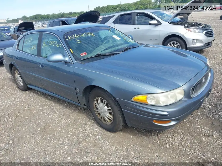 2002 Buick Lesabre Custom VIN: 1G4HP54K824143924 Lot: 45487088