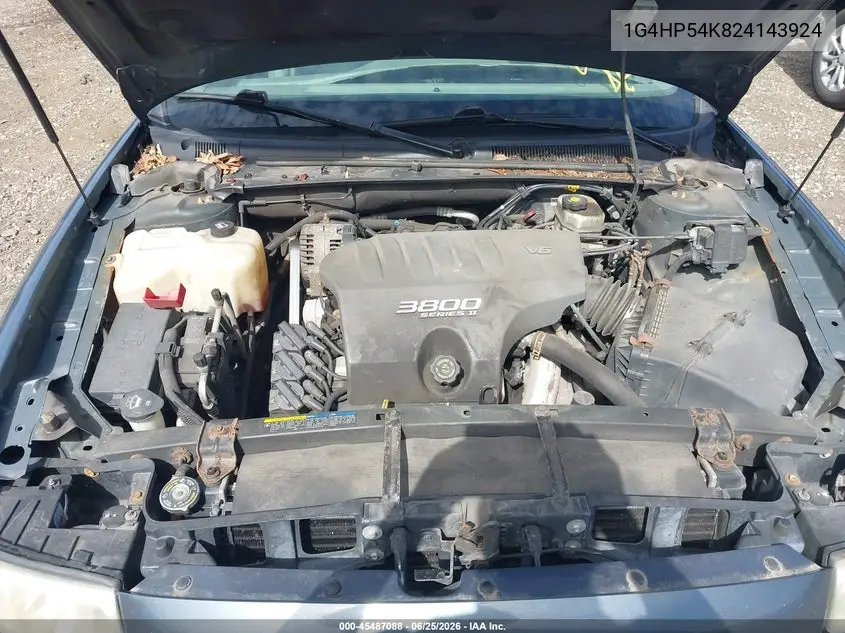 2002 Buick Lesabre Custom VIN: 1G4HP54K824143924 Lot: 45487088