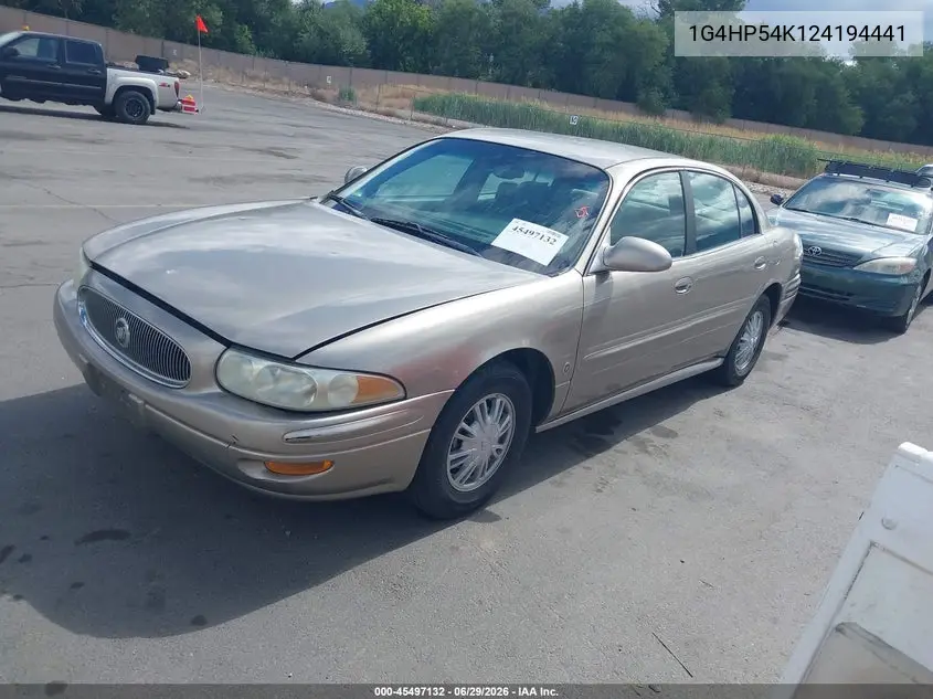 2002 Buick Lesabre Custom VIN: 1G4HP54K124194441 Lot: 45497132