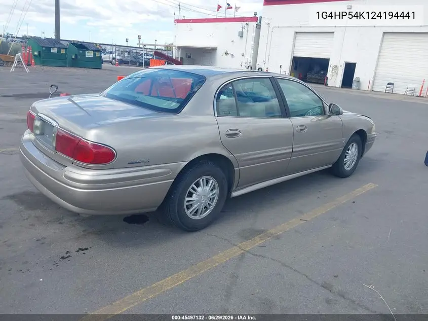 2002 Buick Lesabre Custom VIN: 1G4HP54K124194441 Lot: 45497132