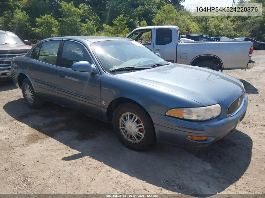 2002 Buick Lesabre Custom VIN: 1G4HP54K524220376 Lot: 45525186