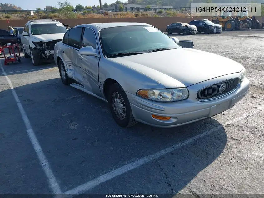 2002 Buick Lesabre Custom VIN: 1G4HP54K624212111 Lot: 45529574