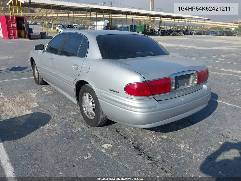 2002 Buick Lesabre Custom VIN: 1G4HP54K624212111 Lot: 45529574