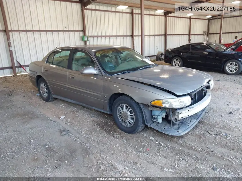 2002 Buick Lesabre Limited VIN: 1G4HR54KX2U227186 Lot: 45558880