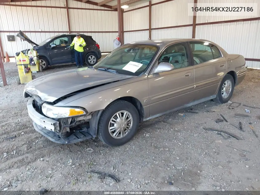 2002 Buick Lesabre Limited VIN: 1G4HR54KX2U227186 Lot: 45558880