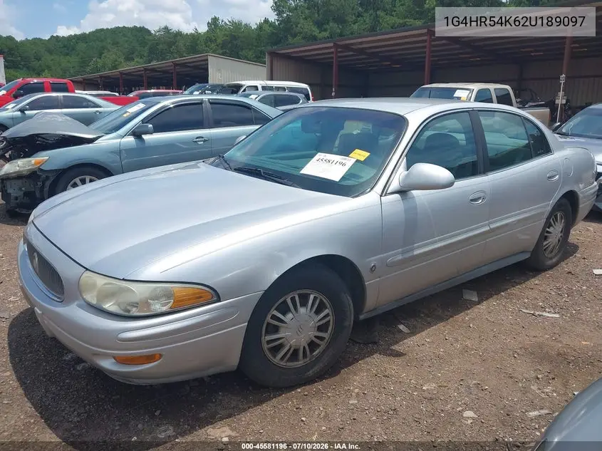 2002 Buick Lesabre Limited VIN: 1G4HR54K62U189097 Lot: 45581196
