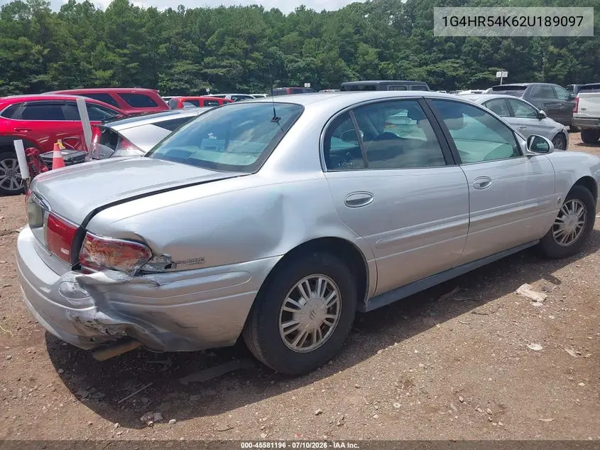 2002 Buick Lesabre Limited VIN: 1G4HR54K62U189097 Lot: 45581196