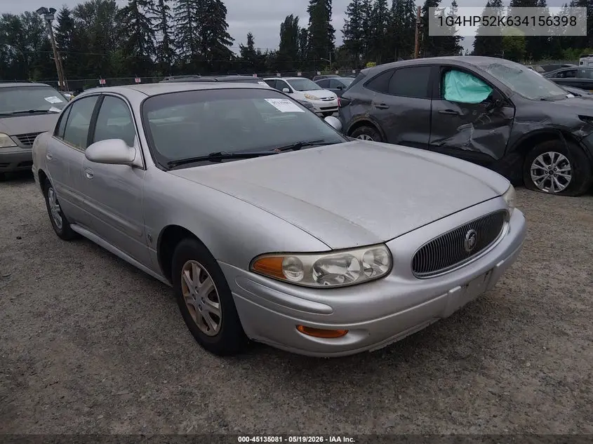 2003 Buick Lesabre Custom VIN: 1G4HP52K634156398 Lot: 45135081