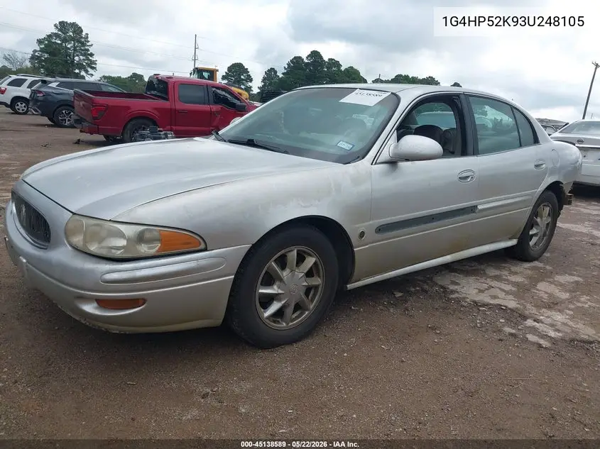 2003 Buick Lesabre Custom VIN: 1G4HP52K93U248105 Lot: 45138589