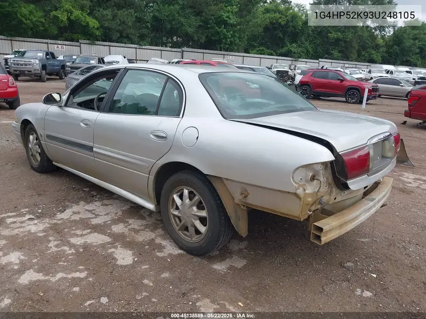 2003 Buick Lesabre Custom VIN: 1G4HP52K93U248105 Lot: 45138589