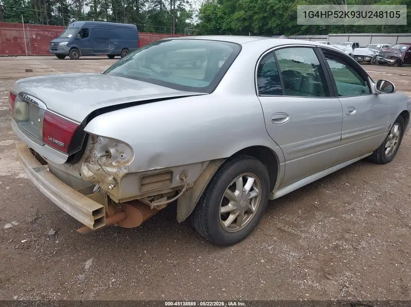 2003 Buick Lesabre Custom VIN: 1G4HP52K93U248105 Lot: 45138589