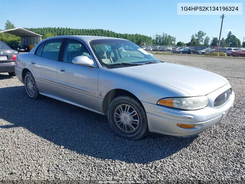 2003 Buick Lesabre Custom VIN: 1G4HP52K134196324 Lot: 45152496