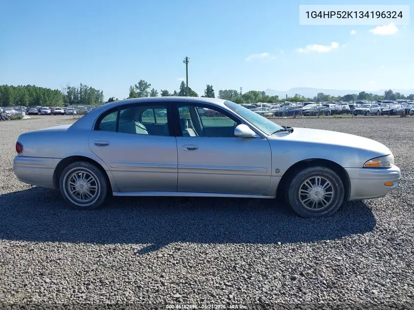 2003 Buick Lesabre Custom VIN: 1G4HP52K134196324 Lot: 45152496