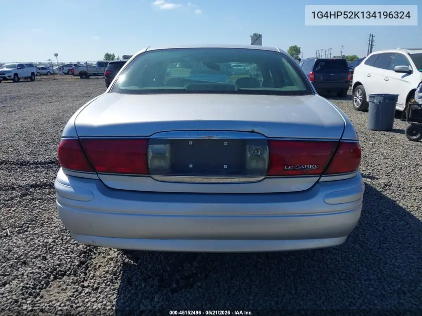 2003 Buick Lesabre Custom VIN: 1G4HP52K134196324 Lot: 45152496